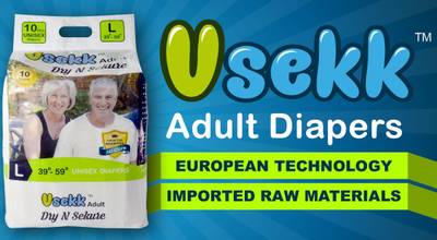 HealthTrack Vsekk Adult Diaper - L