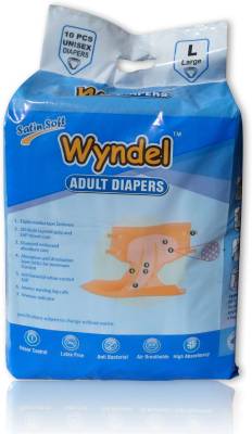 Wyndel Adult Diapers Combo of 8 Packets - Large