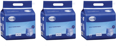 

Karein Pant Adult Diapers - L(3 Pieces)