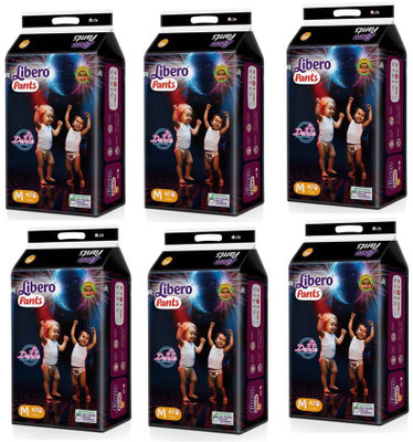 

Libero Baby Diaper - M(6 Pieces)