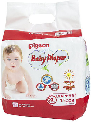 

Pigeon Pigeon Baby XL Size Diaper (15 Count) - XL