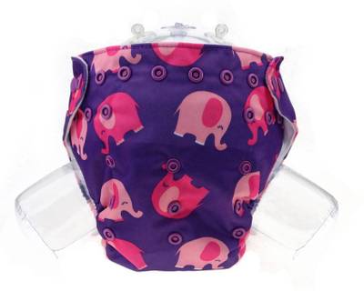 Carter's All in One Reusable Waterproof One Size Nappy Elephant P...