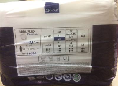 ABENA ADULT DIAPERS - L