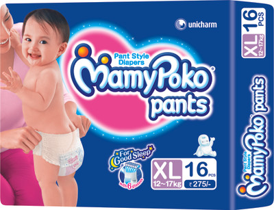 MamyPoko Pant Style Diaper - XL(16 Pieces)
