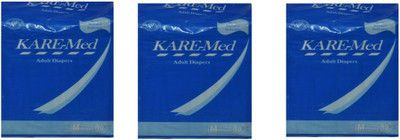 Kare Med Adult Diapers Size 29"- 44" Pieces 30 - M(30 Pieces)