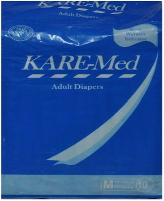 

Kare Med Adult Diapers Size 29"- 44" Pieces 10 - M(10 Pieces)