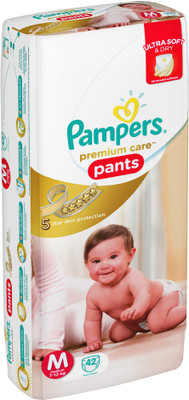 

Pampers Premium Care Pants Diapers - M(42 Pieces)