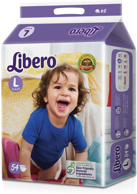 

Libero Cloth Diaper - L(54 Pieces)
