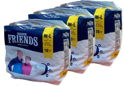 Friends PULL UPS / DIAPER PANTS PACK OF 2 - M