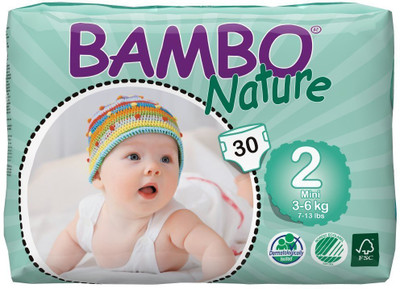 

Bambo Nature Mini 3-6 kg, 30 Count - New Born(30 Pieces)