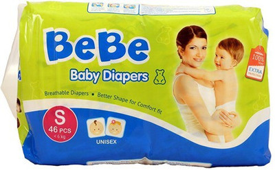 

BeBe DIAPER - S(46 Pieces)