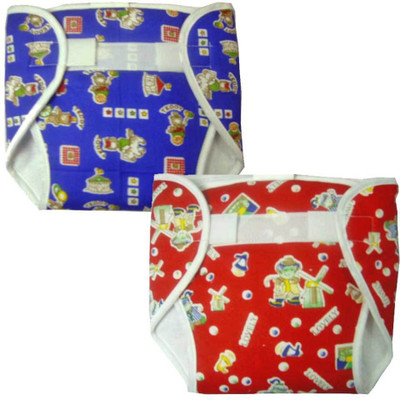 

Baby Basics Washable Daiper Set - M(2 Pieces)