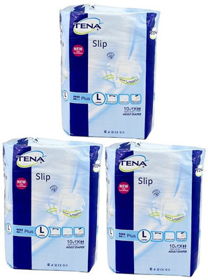 

Tena OPEN DIAPER PACK OF3 Adult Diapers - L(3 Pieces)