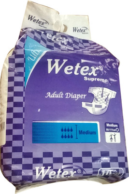 

Wetex Supreme Adult Diapers - M(10 Pieces)