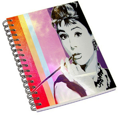 

Shopmania A5 Notebook(DESIGNER PRINTED NOTEBOOK, Multicolor)