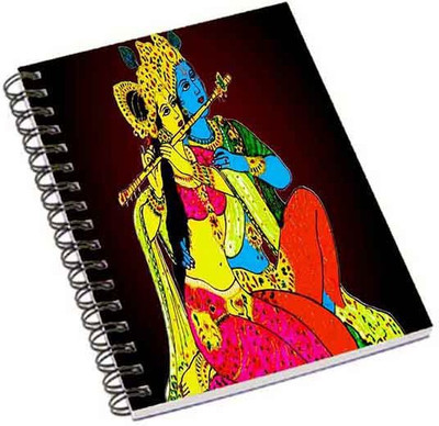 

Shopmania A5 Notebook(Lord Krishna 10, Multicolor)