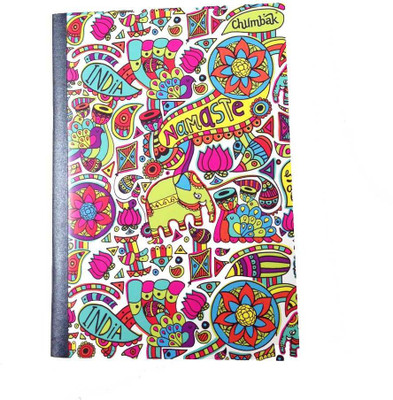 

Chumbak Mini Notebook(Mehendi, Multicolor)