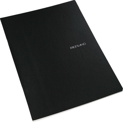 Fabriano Ecoqua A4 Notebook Ruled 80 Pages(Black)