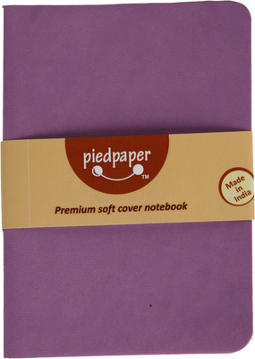 Piedpaper Regular Notebook(Premium Colors, Purple)