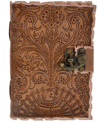 

Craft Play Regular Diary(Peacock Emboss, Brown)