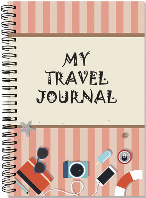 

Little Jamun A5 Diary(Travel Journal - Beach Theme for Girls, Multicolor)