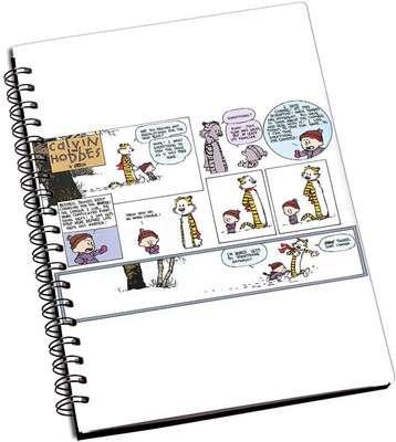 

Rangeele Inkers A5 Notebook(Calvin And Hobbes Story, Multicolor)