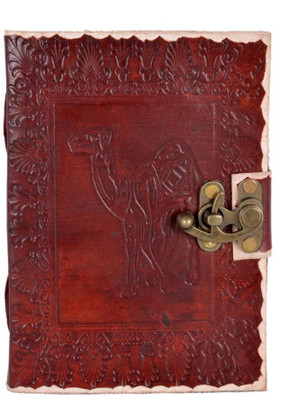

Craft Club Regular Diary(leather diary with camel emboos, Brown)
