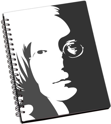 

Rangeele Inkers A5 Notebook(john lennon Silhouette, Multicolor)