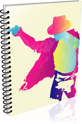

VenTechno A5 Diary(Michael Jackson A5 - Diary (Spiral Bound), Multicolor)