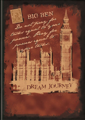 

Tiara Diaries A5 Notebook(BIG BEN, Maroon)