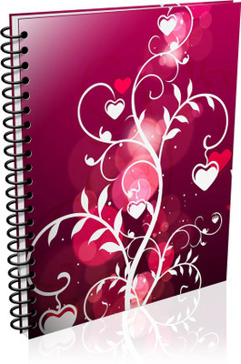 

VenTechno A5 Diary(Valentine Special A5 - Diary (Spiral Bound), Multicolor)