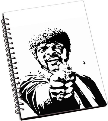 

Rangeele Inkers A5 Notebook(samuel l jackson Pulp Fiction, Multicolor)