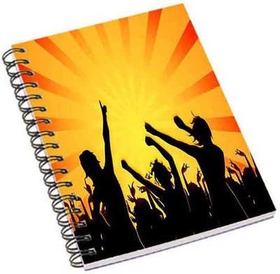 

Shopmania A5 Notebook(Music, Multicolor)