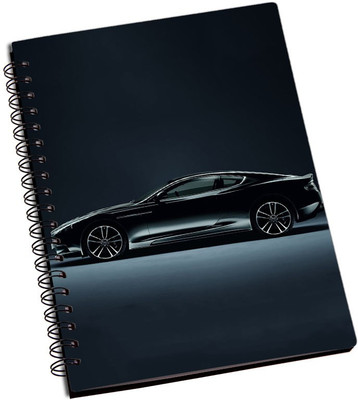 

Rangeele Inkers A5 Notebook(Fast Black Car, Multicolor)