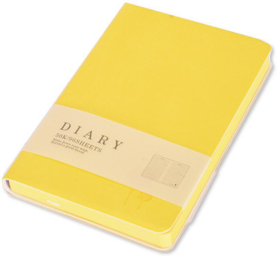 

Enwraps Regular Diary(Flower Engraved Small YL, Yellow)