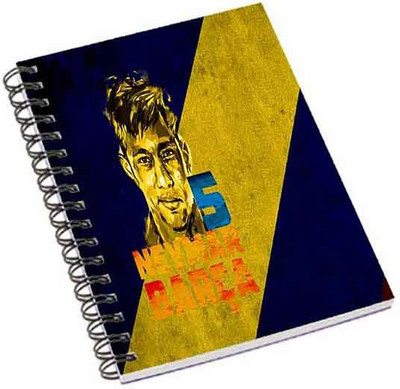 

Shopmania A5 Notebook(Neymar, Multicolor)