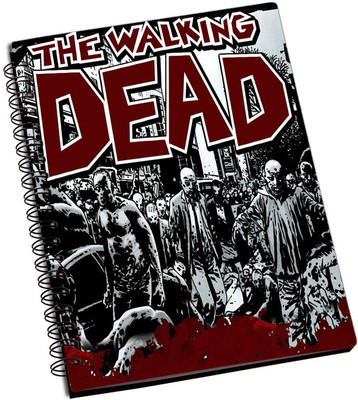 

Rangeele Inkers A5 Notebook(The Walking Dead Red Artwork, Multicolor)