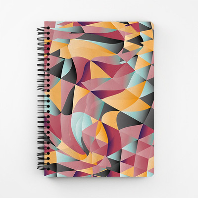 

RAYITE A5 Diary(Psychedelic Fusion, Multicolor)