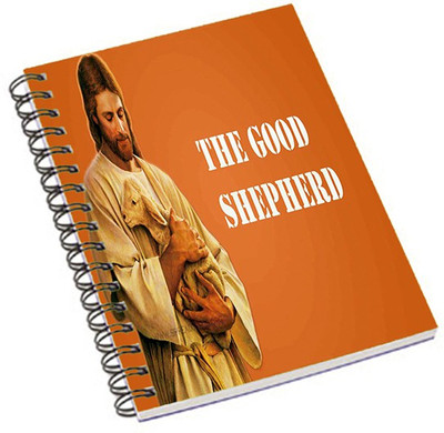 

Shopmania A5 Notebook(The Good Shepherd, Multicolor)