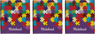 

PapyrusBolsys Regular Notebook(Puzzle, Multicolor, Pack of 3)