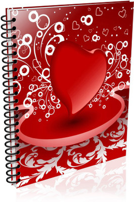 

VenTechno A5 Diary(Valentine Special A5 - Diary (Spiral Bound), Multicolor)