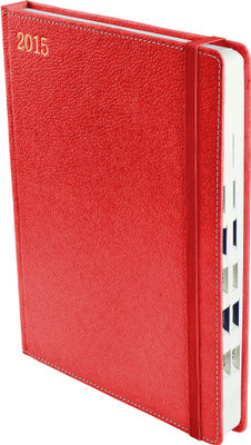 

Eco-Leatherette B5 Planner/Organizer(Handcrafted One dated Diary, Red)