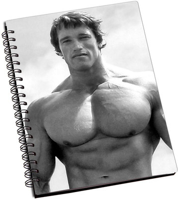 

Rangeele Inkers A5 Notebook(Arnold Schwarzenegger Vintage pose, Multicolor)