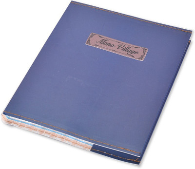 

Enwraps Regular Notebook(EG Series - Mono Village - DB, Blue)