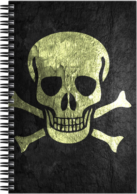 

Art Emporio A5 Notebook(Skull Danger, Multicolor)