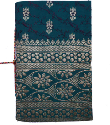 

Rstore Mini Journal(Handmade Sari Bahi (size 15.2x8.6cm), Multicolor)