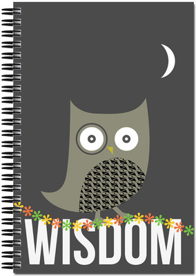 

Art Emporio A5 Notebook(Wisdome, Black)