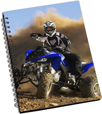 

Rangeele Inkers A5 Notebook(Dirt Ride, Multicolor)