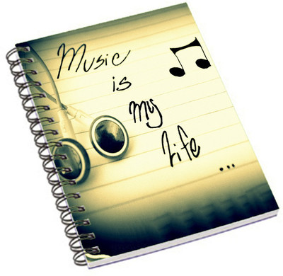 

Shopmania A5 Notebook(DESIGNER PRINTED NOTEBOOK, Multicolor)