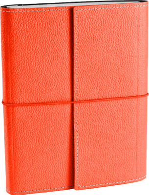 

Eco-Leatherette A5 Journal(Handcrafted A5 Journal, Orange)